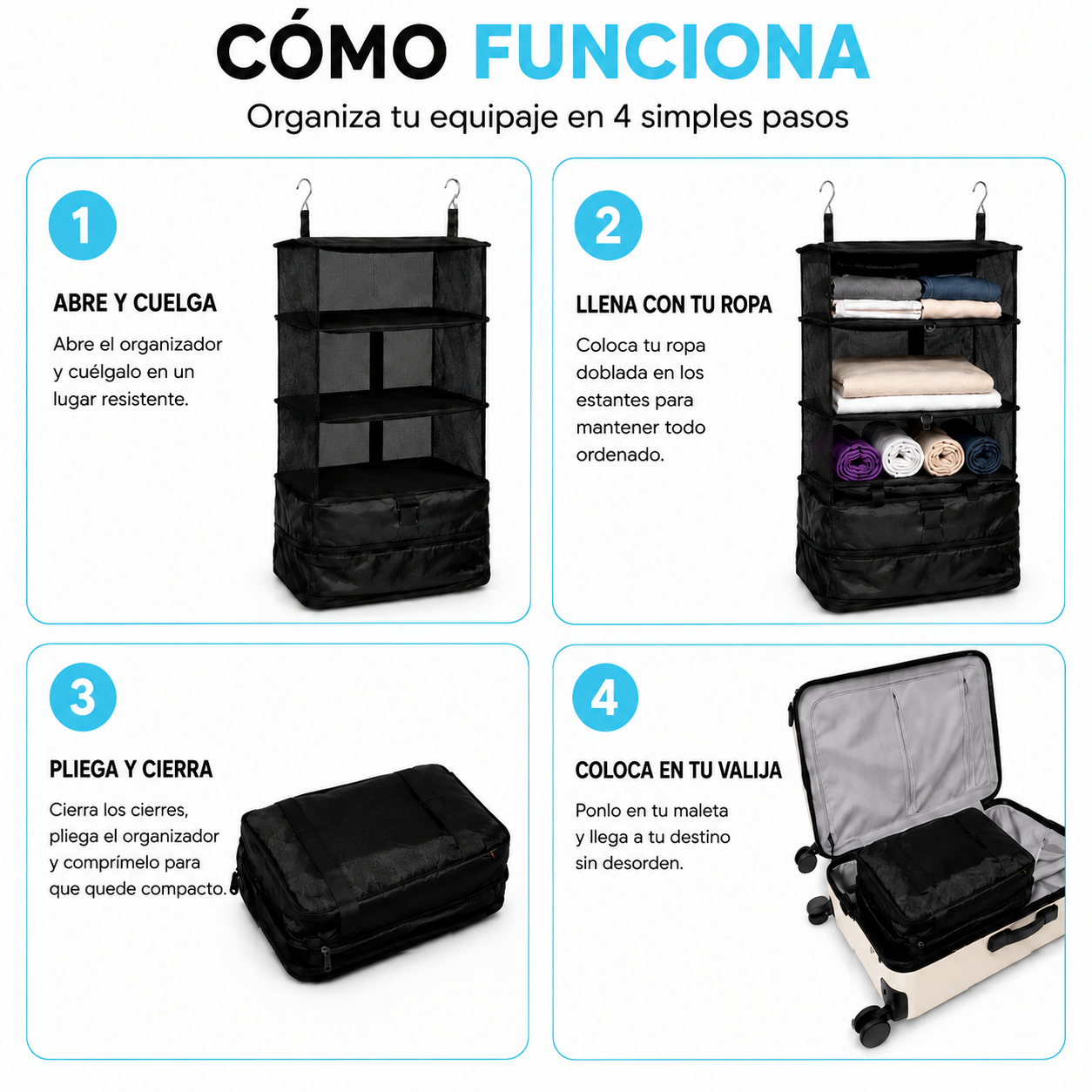 OrdenBox Tu mejor aliado para organizar tu maleta